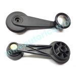 MANIGLIA ALZAVETRO PER MINI 90 - 120 IN PLASTICA NERA LEVA ALZACRISTALLO