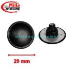 TAPPO COPRIFORO Ø 29 mm ELIMINA TERGI LUNOTTO - ANTENNA - IN ABS - COPPIA 2 PEZZI