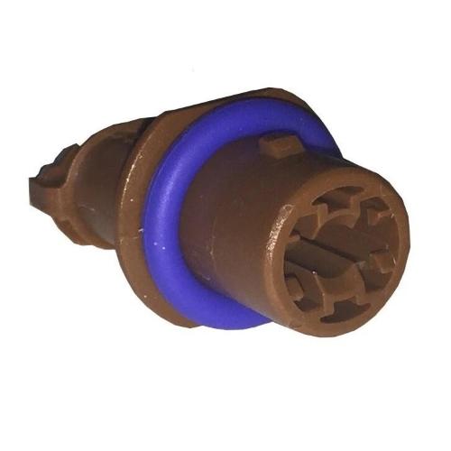 PORTALAMPADA FANALINI LATERALI/TARGA T10 W5W IN PVC C/CAVETTO