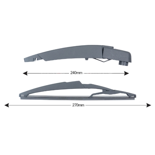 BRACCIO E SPAZZOLA TERGILUNOTTO POSTERIORE PER MERCEDES CLASSE B W246 DAL 2011 COMPLETO