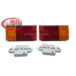 COPPIA FANALINI POSTERIORI CITROEN VISA CLUB 81 DX+SX COMPLETI PORTALAMPADA GEMO