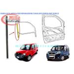 GUIDA PLASTICA RIPARAZIONE CANALINO PORTA FIAT DOBLO' DESTRA