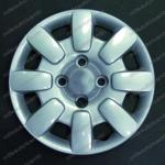 COPPA RUOTA ADATTA PER FIAT PANDA 2008 DIAMETRO 13" NERA SENZA LOGO