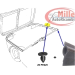 GUARNIZIONE COFANO FIAT 126 ANTERIORE