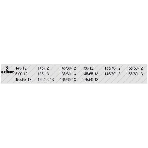 CATENE DA NEVE PER AUTO 9 MM. MODELLO A ROMBO GRUPPO 2