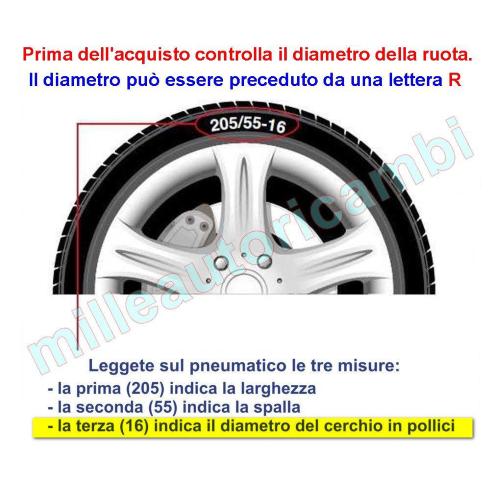SET 2 CALZE DA NEVE IN TESSUTO  TAGLIA M PER AUTO SUV OMOLOGATE NORMATIVA EUROPEA EN 16662-1