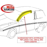 GUARNIZIONE BATTUTA PORTA SUPERIORE LANCIA Y '96-'03 SX