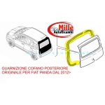 GUARNIZIONE COFANO FIAT PANDA 2012> POSTERIORE ORIGINALE 51898083