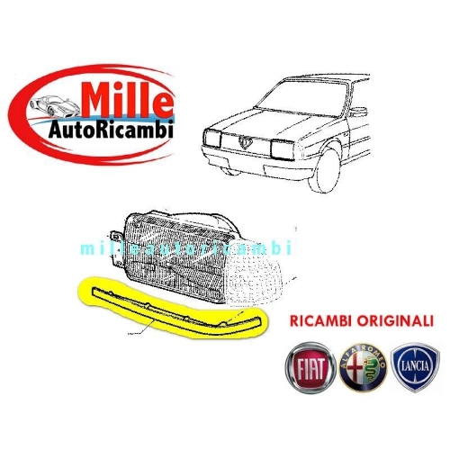 MODANATURA SOTTOFARO ALFA ROMEO 33 1988>1990 SINISTRO ORIGINALE 60501815 G1