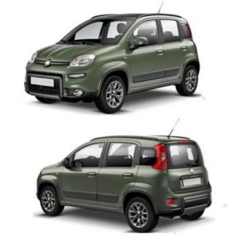 FANALE FANALINO ANT DX DRL NERO PER FIAT PANDA TREKKING-CLIMBING 4X4-HYBRID 2012