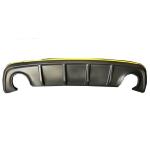SPOILER PARAURTI POSTERIORE C/PROFILO GIALLO PER ALFA ROMEO GIULIETTA 2016> DOPPIO SCAR