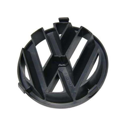 FREGIO LOGO ANTERIORE VOLKSWAGEN GOLF III 1992-1997 SIGLA "W" TONDO NERO