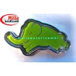 FREGIO LANCIA Y YPSILON ELEFANTINO VERDE LIME LOGO STEMMA MONTANTE PORTA G1