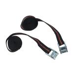 SET 2 NASTRI TENSORI DA 2,50MT - FIBBIA DI ARRESTO CON MOLLA A CHIUSURA ED APERTURA RAPIDA