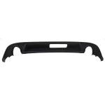 SPOILER PARAURTI POSTERIORE NERO PER VOLKSWAGEN GOLF 8 GTI-GTD 2020> 2 TUBI