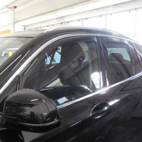 KIT 4 DEFLETTORI ARIA ANTITURBO ANT+POST BMW X3 (G01) 5 PORTE 2018>2023