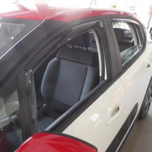 KIT 4 DEFLETTORI ARIA ANTITURBO ANT+POST CITROEN C3 5 PORTE 2016>