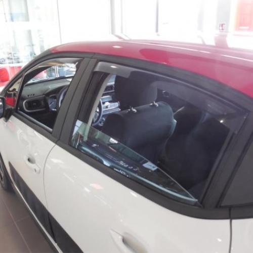 KIT 4 DEFLETTORI ARIA ANTITURBO ANT+POST CITROEN C3 5 PORTE 2016>