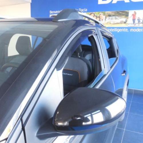 KIT 4 DEFLETTORI ARIA ANTITURBO ANT+POST DACIA SANDERO/STEPWAY 5 PORTE 2021>