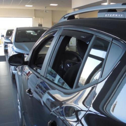 KIT 4 DEFLETTORI ARIA ANTITURBO ANT+POST DACIA SANDERO/STEPWAY 5 PORTE 2021>