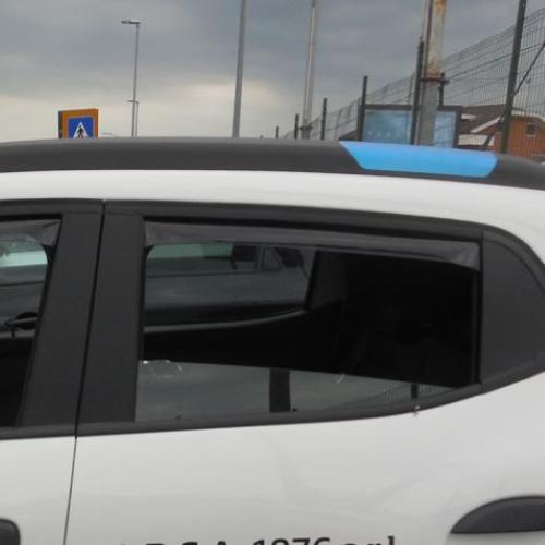 KIT 4 DEFLETTORI ARIA ANTITURBO ANT+POST DACIA SPRING 5 PORTE 2021>