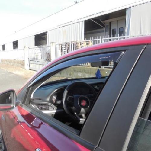 KIT 4 DEFLETTORI ARIA ANTITURBO ANT+POST FIAT TIPO HATCHBACK 5 PORTE 2016>