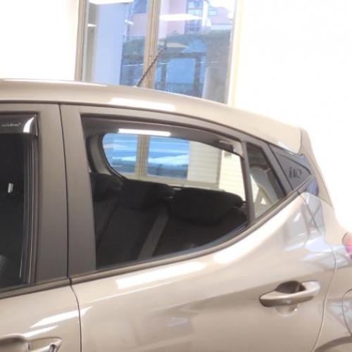 KIT 4 DEFLETTORI ARIA ANTITURBO ANT+POST HYUNDAI I10 5 PORTE 2020>