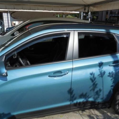 KIT 4 DEFLETTORI ARIA ANTITURBO ANT+POST HYUNDAI KONA 5 PORTE 2017>