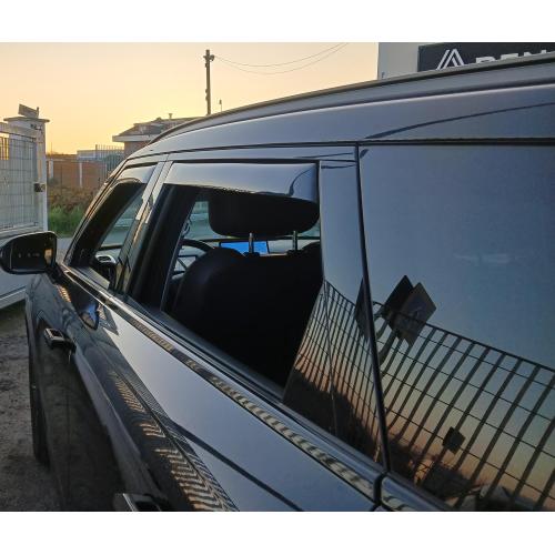 KIT 4 DEFLETTORI ARIA ANTITURBO ANT+POST JAECOO 7 5 PORTE 2025>