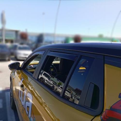 KIT 4 DEFLETTORI ARIA ANTITURBO ANT+POST JEEP AVENGER 5 PORTE 2023>
