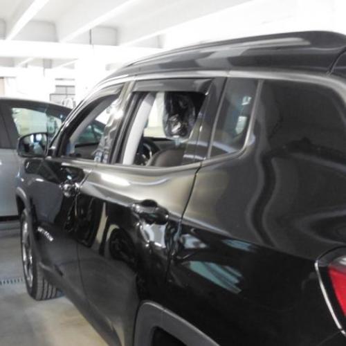 KIT 4 DEFLETTORI ARIA ANTITURBO ANT+POST JEEP COMPASS 5 PORTE 2017>2025