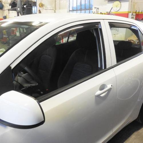 KIT 4 DEFLETTORI ARIA ANTITURBO ANT+POST KIA PICANTO 2018>