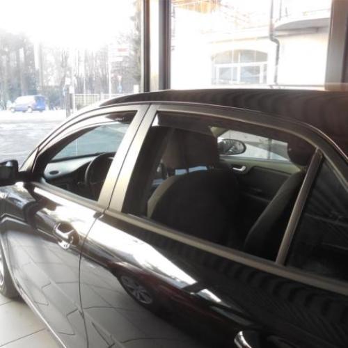 KIT 4 DEFLETTORI ARIA ANTITURBO ANT+POST KIA RIO 5 PORTE 2017>