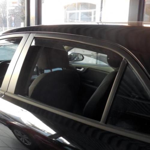 KIT 4 DEFLETTORI ARIA ANTITURBO ANT+POST KIA RIO 5 PORTE 2017>