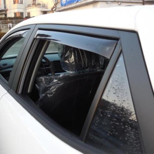 KIT 4 DEFLETTORI ARIA ANTITURBO ANT+POST KIA STONIC 5 PORTE 2017>