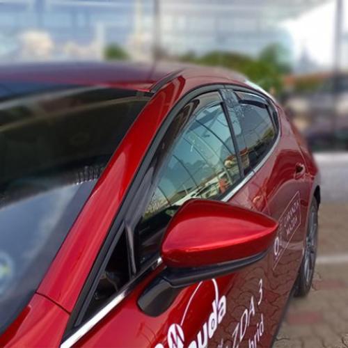 KIT 4 DEFLETTORI ARIA ANTITURBO ANT+POST MAZDA 3 5 PORTE 2019>