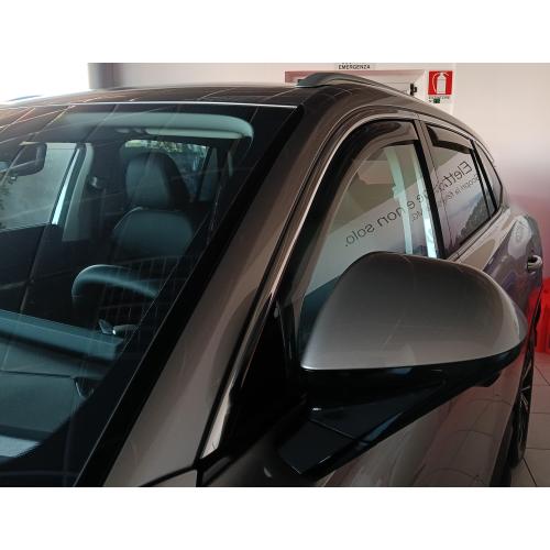 KIT 4 DEFLETTORI ARIA ANTITURBO ANT+POST MG HS 5 PORTE 2025>