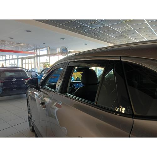 KIT 4 DEFLETTORI ARIA ANTITURBO ANT+POST MG HS 5 PORTE 2025>