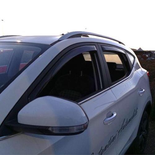 KIT 4 DEFLETTORI ARIA ANTITURBO ANT+POST MG ZS 5 PORTE 2021>2023