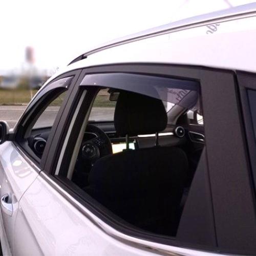 KIT 4 DEFLETTORI ARIA ANTITURBO ANT+POST MG ZS 5 PORTE 2021>2023