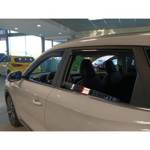 KIT 4 DEFLETTORI ARIA ANTITURBO ANT+POST MG ZS 5 PORTE 2025>