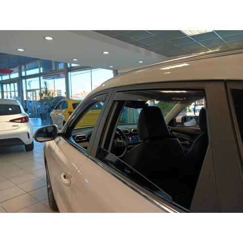 KIT 4 DEFLETTORI ARIA ANTITURBO ANT+POST MG ZS 5 PORTE 2025>