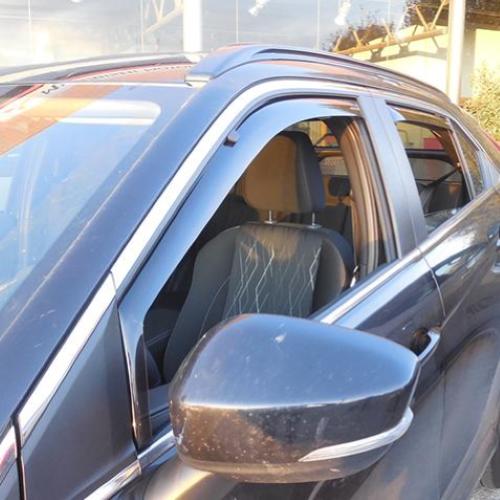 KIT 4 DEFLETTORI ARIA ANTITURBO ANT+POST MITSUBISHI ECLIPSE CROSS 5 PORTE 2018>