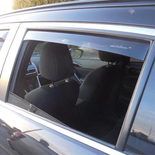 KIT 4 DEFLETTORI ARIA ANTITURBO ANT+POST MITSUBISHI ECLIPSE CROSS 5 PORTE 2018>