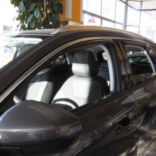 KIT 4 DEFLETTORI ARIA ANTITURBO ANT+POST OPEL GRANDLAND X 5 PORTE 2017>2024