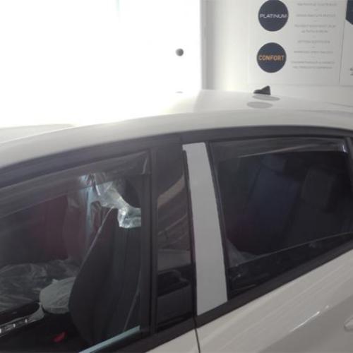 KIT 4 DEFLETTORI ARIA ANTITURBO ANT+POST PEUGEOT 208 5 PORTE 2019>