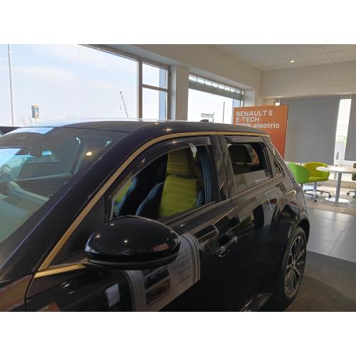 KIT 4 DEFLETTORI ARIA ANTITURBO ANT+POST RENAULT 5 E-TECH 5 PORTE 2024>