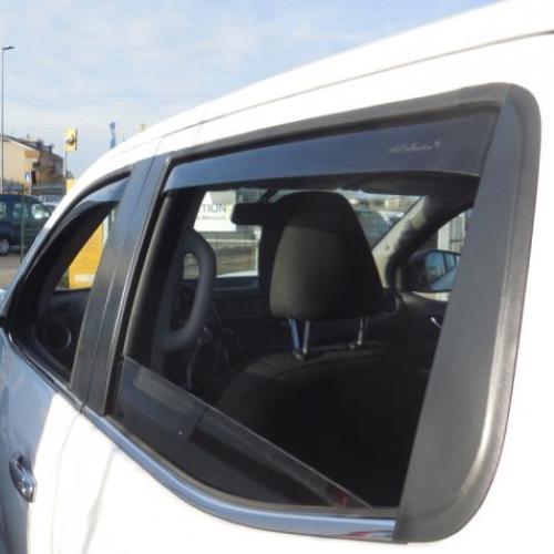 KIT 4 DEFLETTORI ARIA ANTITURBO ANT+POST RENAULT ALASKAN 4 PORTE 2017>/NISSAN NAVARA D23