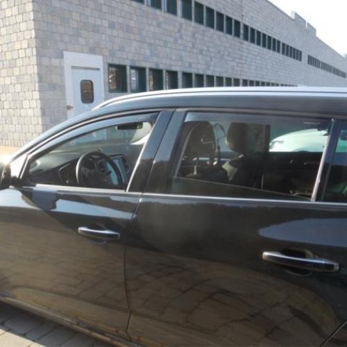 KIT 4 DEFLETTORI ARIA ANTITURBO ANT+POST RENAULT MEGANE SW 5 PORTE 2016>