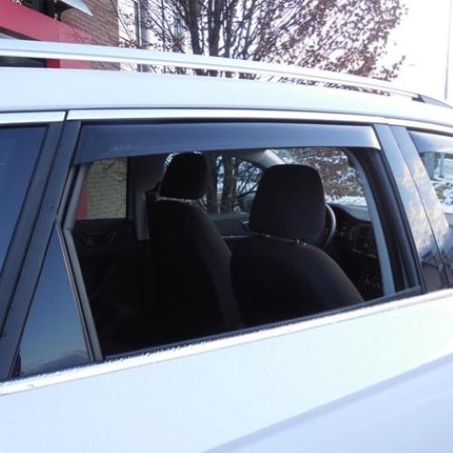 KIT 4 DEFLETTORI ARIA ANTITURBO ANT+POST SEAT ATECA 5 PORTE 2016>